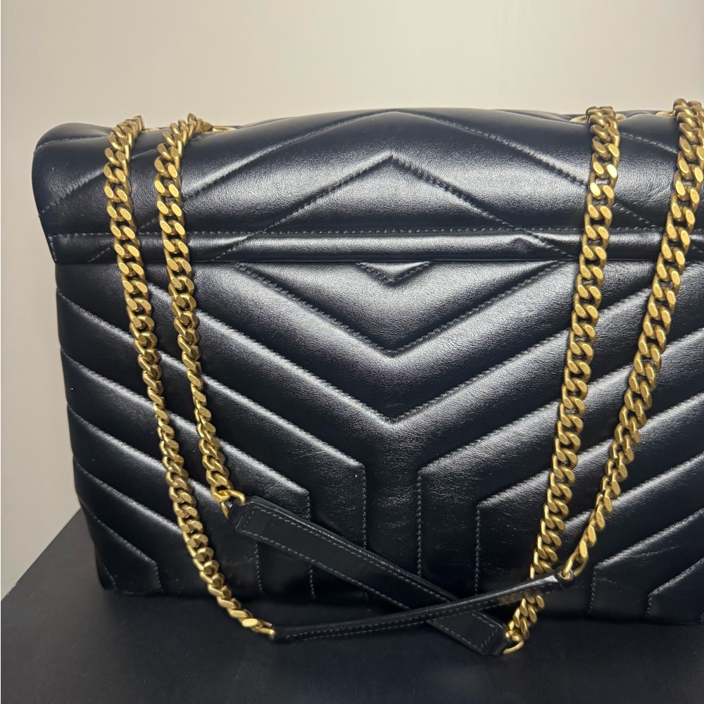Saint Laurent Black Loulou medium bag YSL - Picture 6 of 7